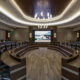 The University of Tennessee - Knoxville boardroom, featuring Crestron conference room solutions